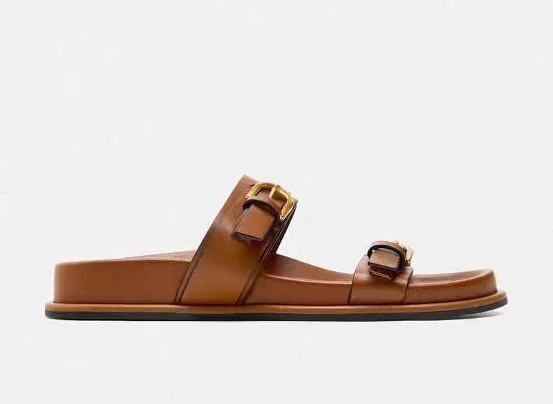 Strappy Chic Flats