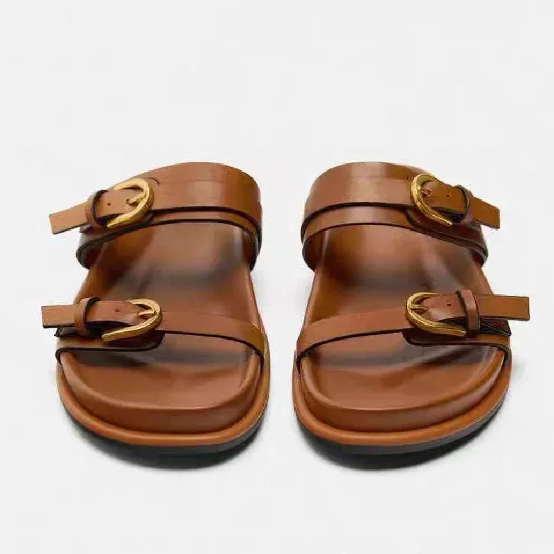 Strappy Chic Flats
