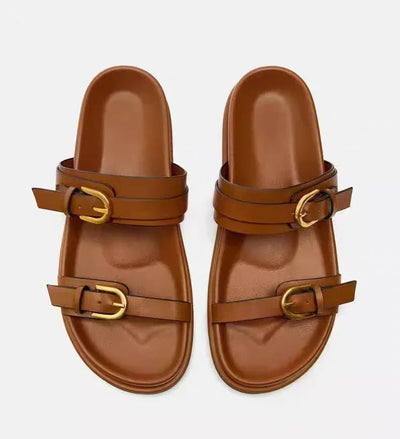 Strappy Chic Flats