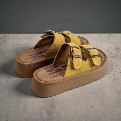 Soft Buckle Flats